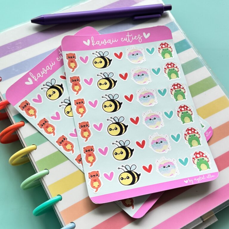 Cricut Sticker Sheet
